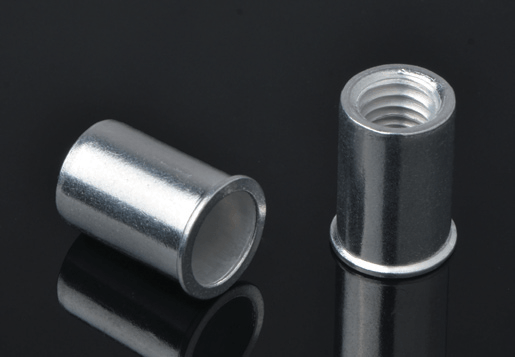 Aluminium Mengurangkan Ketua Body Body Plain Rivet Nut Jenis Terbuka