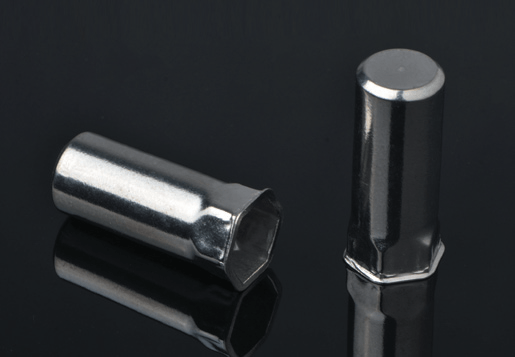 Keluli tahan karat Kurangkan kepala hex hex body rivet nut jenis akhir tertutup