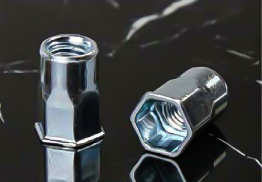 Keluli UK Mengurangkan Hex Head Head Hex Body Rivet Nut Jenis Terbuka